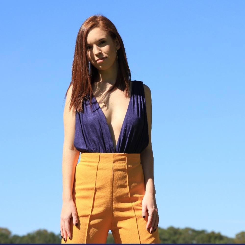 Deep V Bodysuit